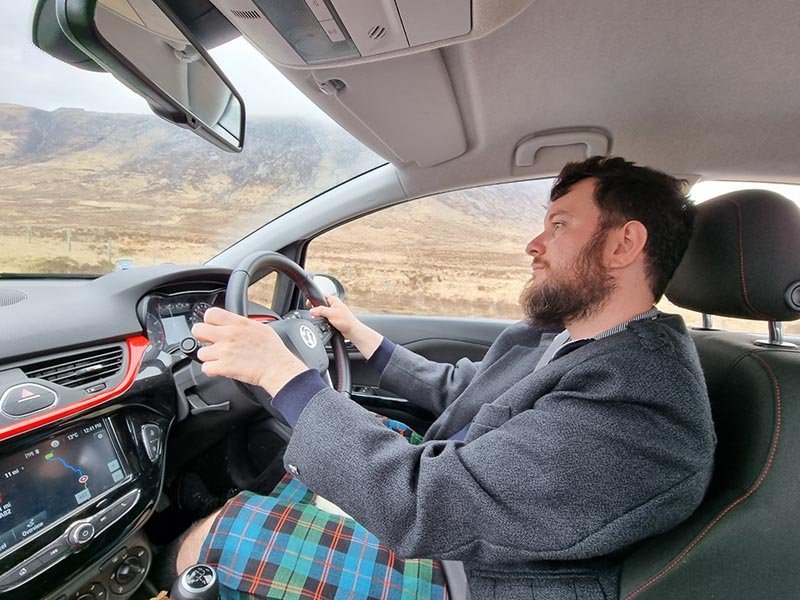 dirigir na inglaterra escocia dicas estrada