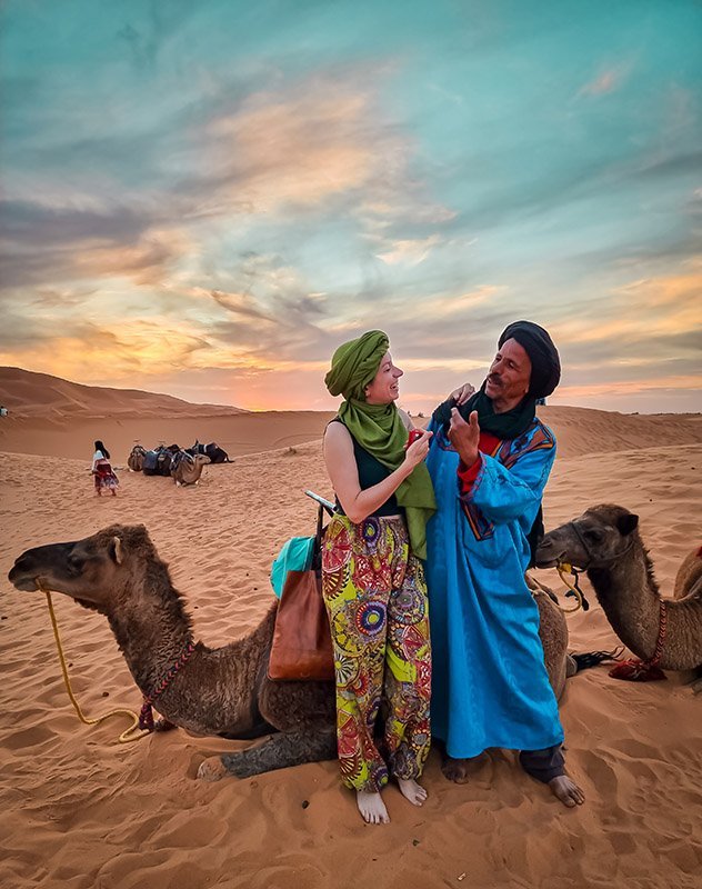 deserto do saara viagem marrocos dromedario