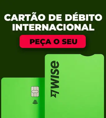 conta internacional wise cartao de debito internacional