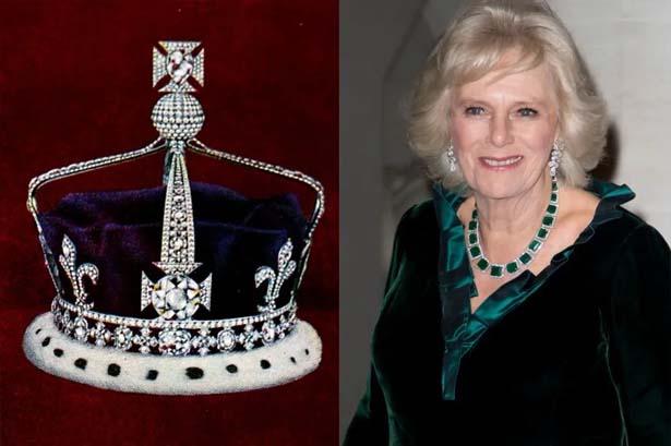 rainha Camilla coroa Rainha Mary