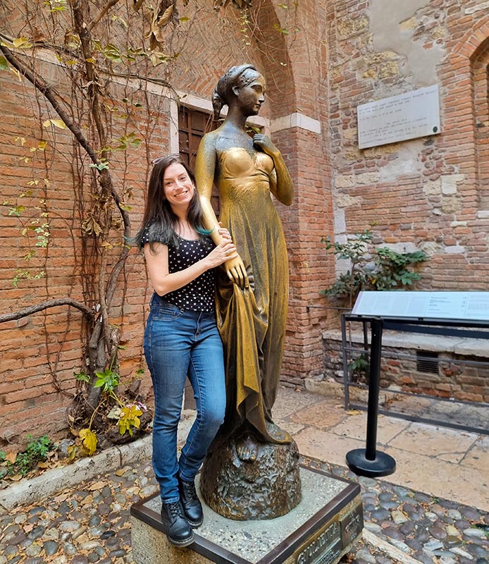estatua julieta verona