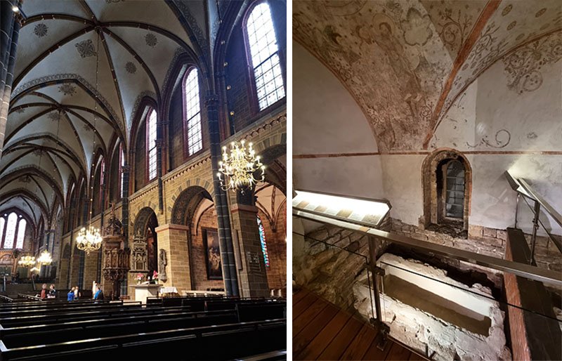 interior catedral bremen cripta