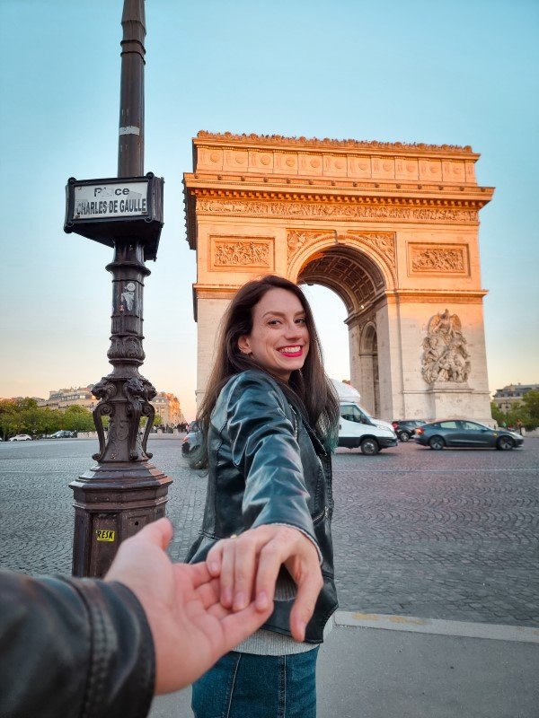 Paris na Primavera: O Arco do Triunfo é lindo!