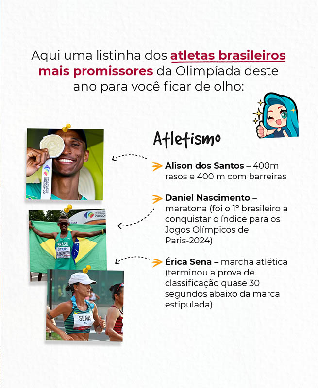 atletas brasileiros olimpiadas paris 2024