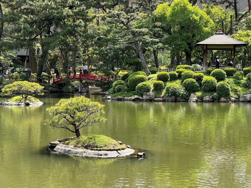 Jardim Shukkeien em O que fazer em Hiroshima roteiro 1 dia