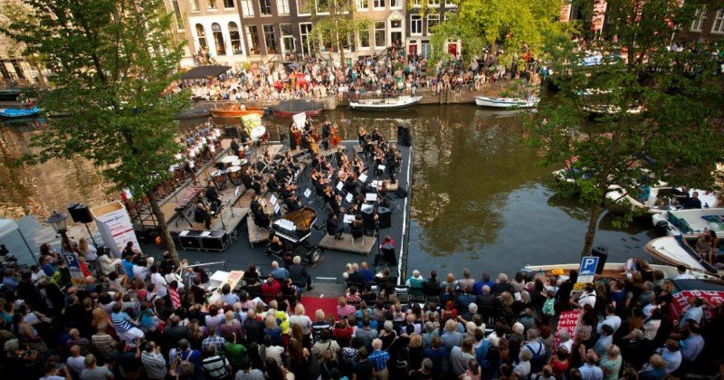 amsterdam no verao grachtenfestival