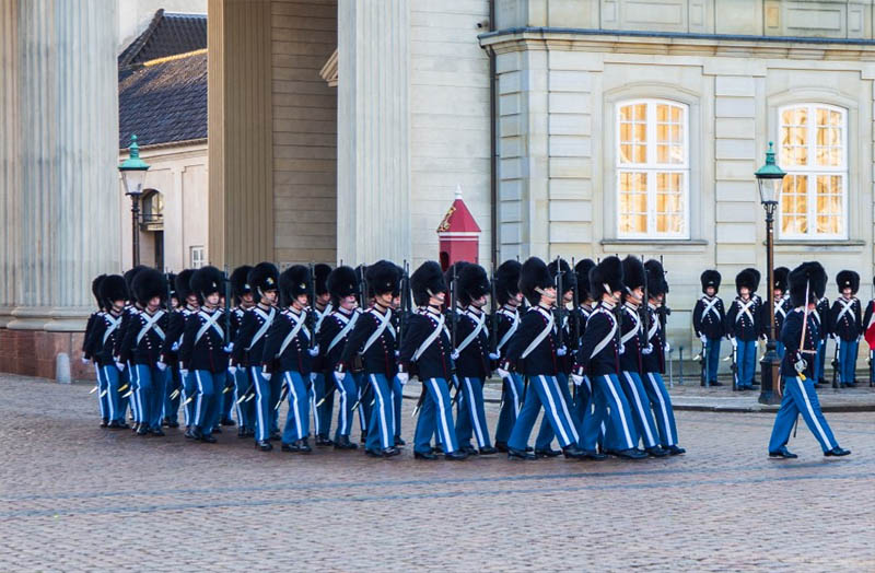 Amalienborg em Melhor época para visitar Copenhagen eventos mês a mês