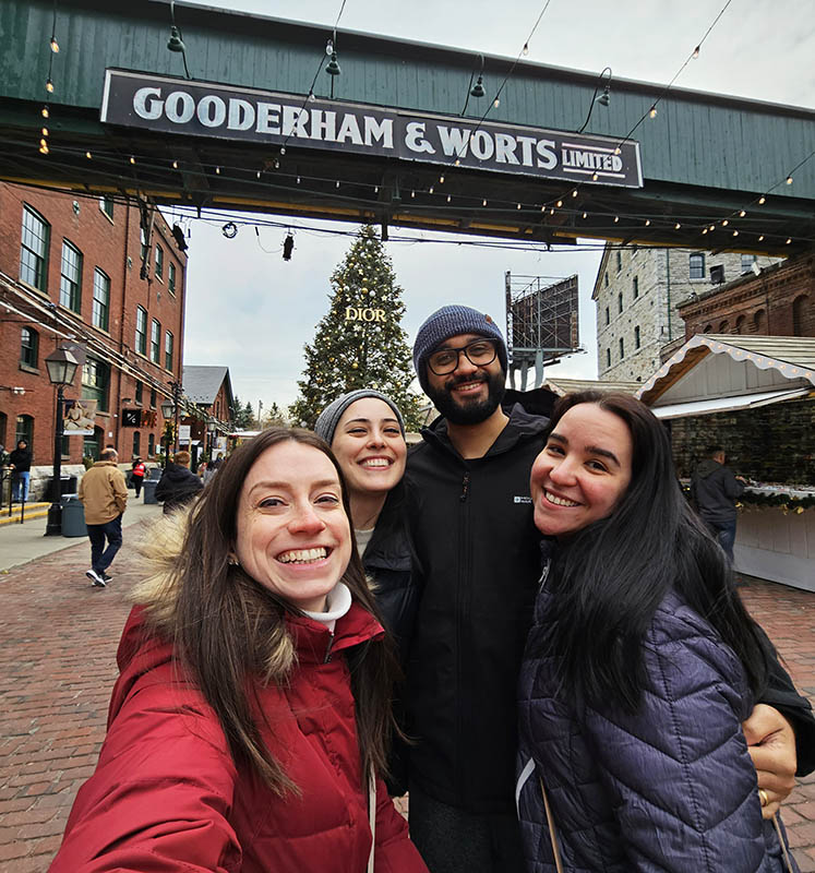 viagem toronto Distillery District