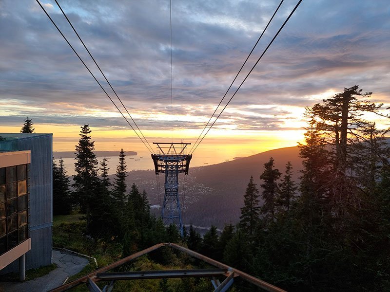 fim de tarde grouse mountain como chegar