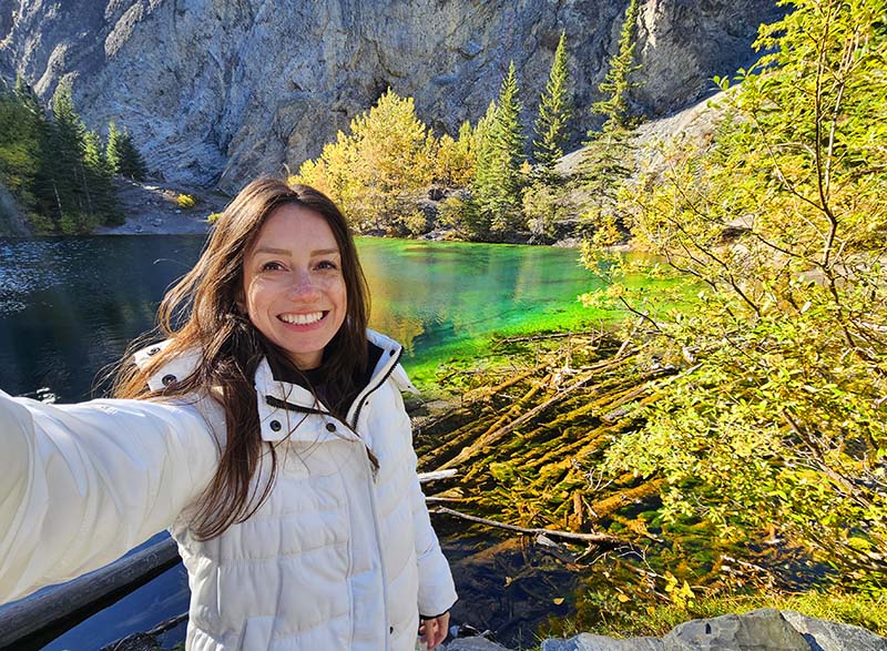 lagos banff grassi lake verde