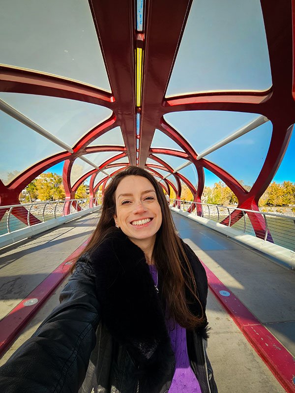 o que fazer em calgary canada peace bridge calatrava