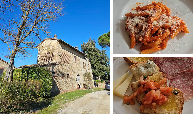 almoco tipico tour na toscana