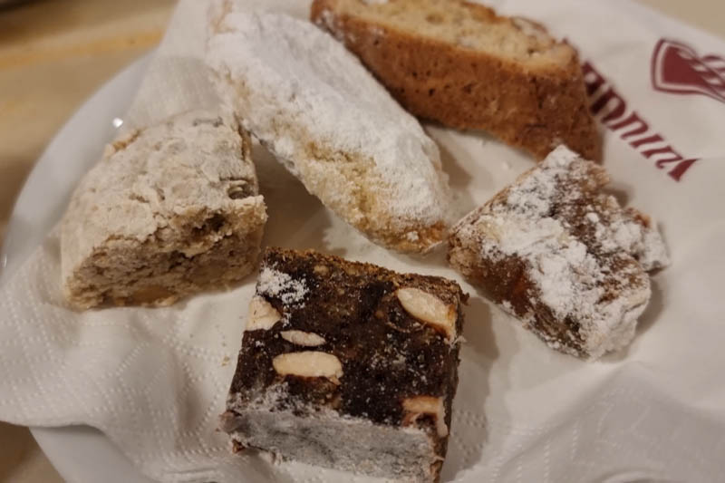 comida tipica toscana panforte nannini