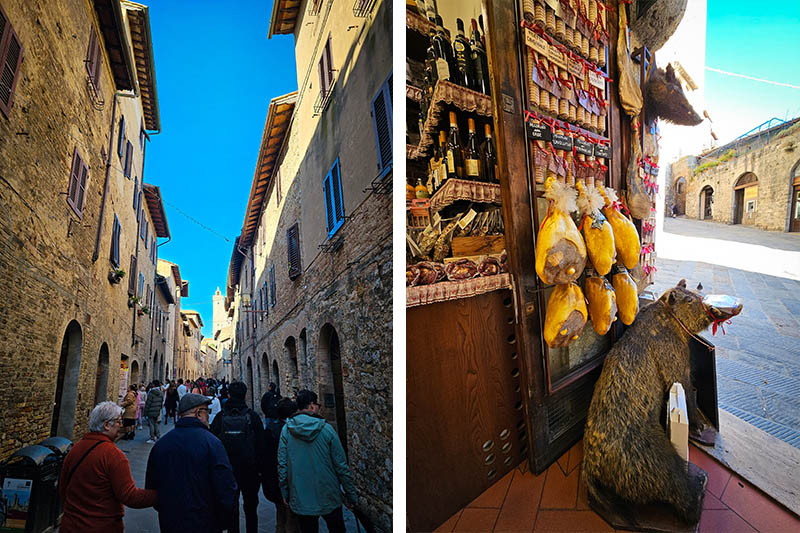 produtos tipicos toscana san gimignano o que comer
