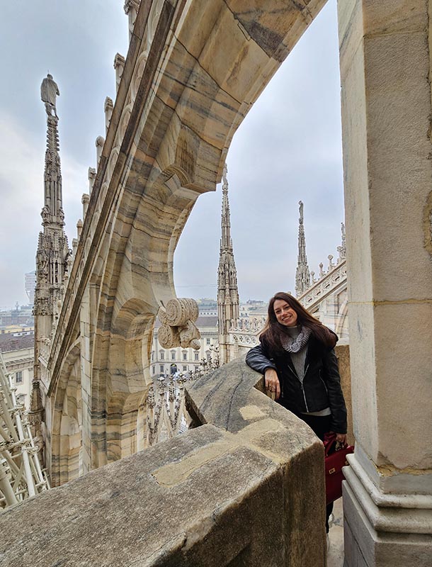 terraco catedral de milao telhados