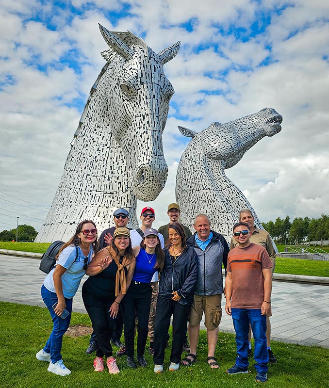 guia brasileira na escocia viagem em grupo