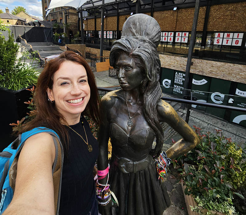 amy winehouse estatua londres tour rock