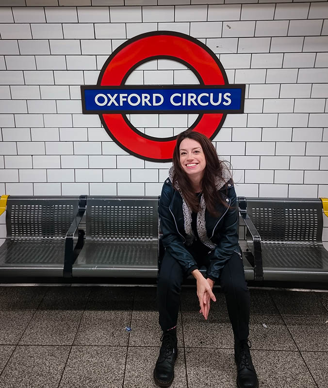 metro em londres oxford circus