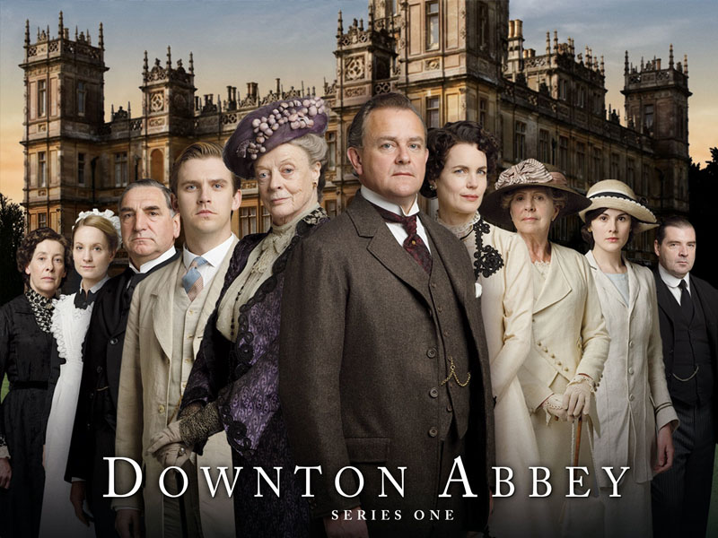 series inglaterra downtown abbey castelos