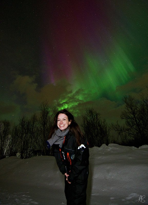 aurora boreal tromso noruega