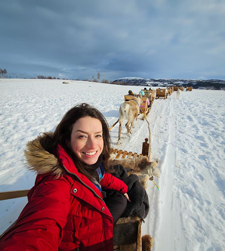 passeio com renas tromso