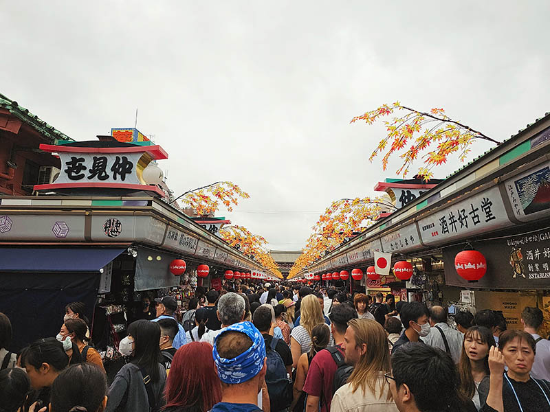 roteiro em toquio 3 dias asakusa nakamise