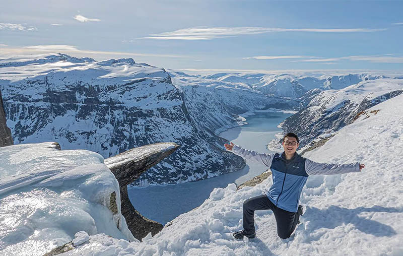melhores atracoes na noruega trolltunga trilha