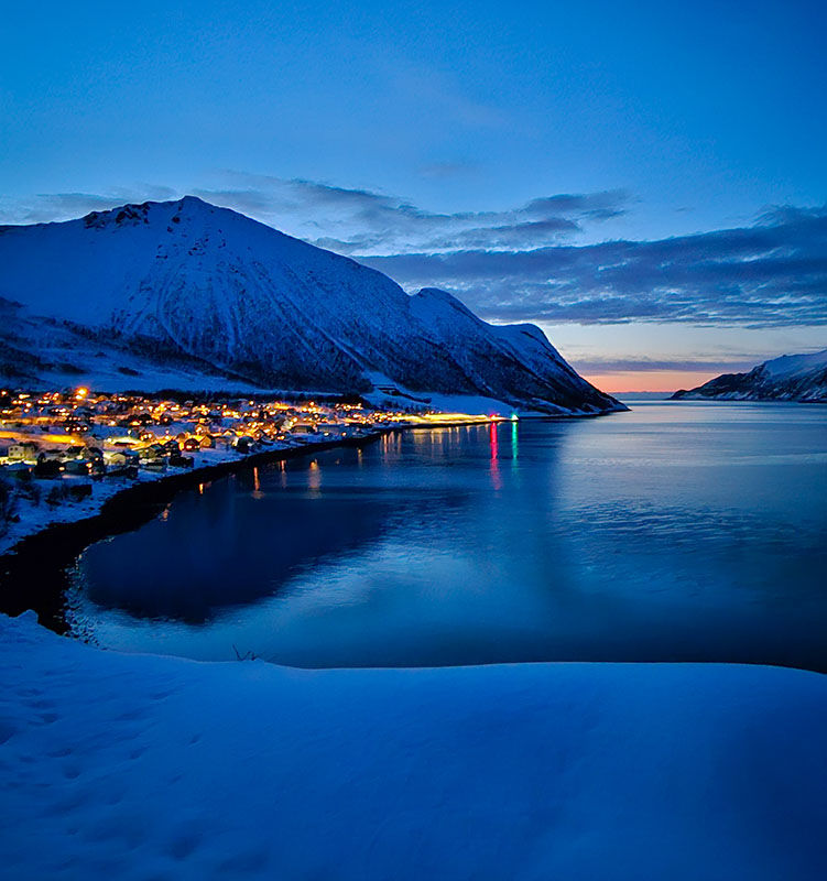 viajar na noruega no inverno ilha de senja fjordgard