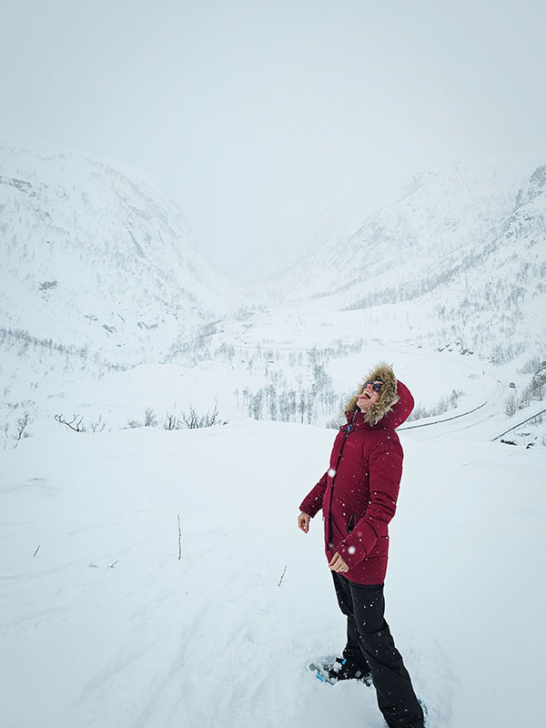 Vista para o fiorde Sifjord