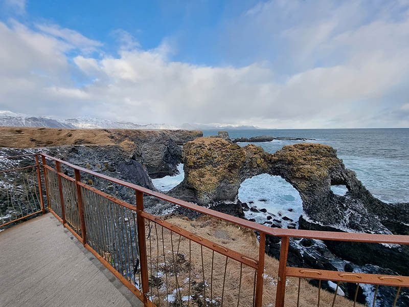 Arnarstapi Cliff Viewpoint roteiro islandia