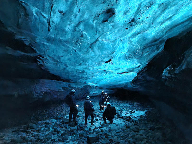 tour na caverna de gelo