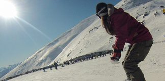 Snowboard em Queenstown: the Remarkables snowboard na nova zelandia