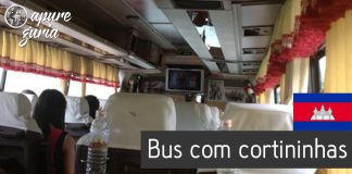 Busão do capiroto: Vietnã para o Camboja