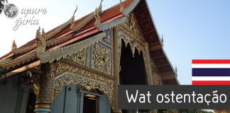 Dragões e templos em Chiang Mai
