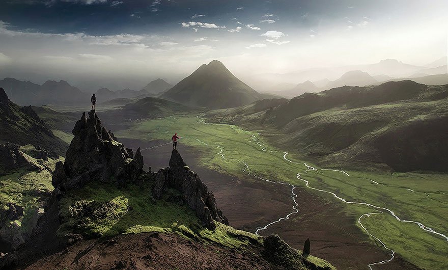 11 lugares que te fazem se sentir insignificante islandia