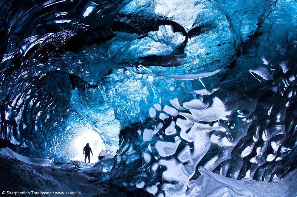 fotos para amar a Islândia icebergs flutuantes ice cave