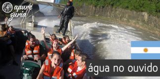Mitando no Aventura Náutica nas Cataratas do Iguazú
