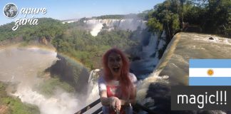 As Cataratas no Parque Nacional Iguazú na Argentina