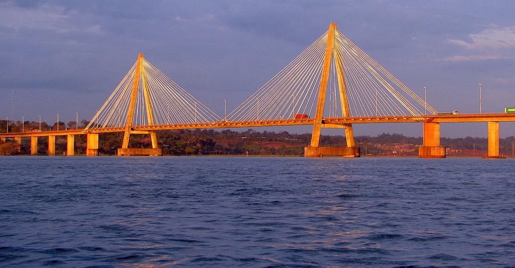 Ponte internacional San Roque Gonzalez de santa Cruz - ligação entre Posadas - Argentina e Encarnación - Paraguay