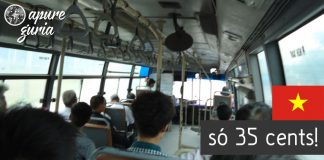 Do aeroporto de Hanoi até o centro da cidade