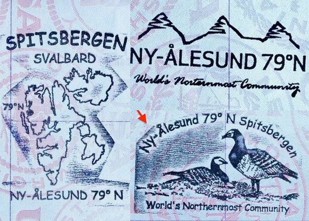 10 carimbos legais para o seu passaporte stamp cool Ny-Ålesund