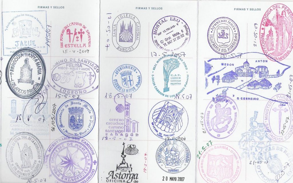 10 carimbos legais para o seu passaporte stamp cool caminho de compostela espanha spain