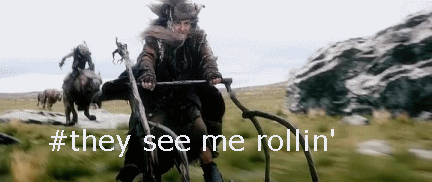 they see me rollin lotr