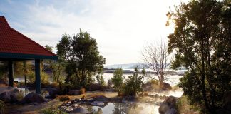 Uma tarde relaxante no Polynesian Spa