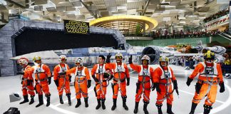 Por dentro do Avião Star Wars e aeroporto temático