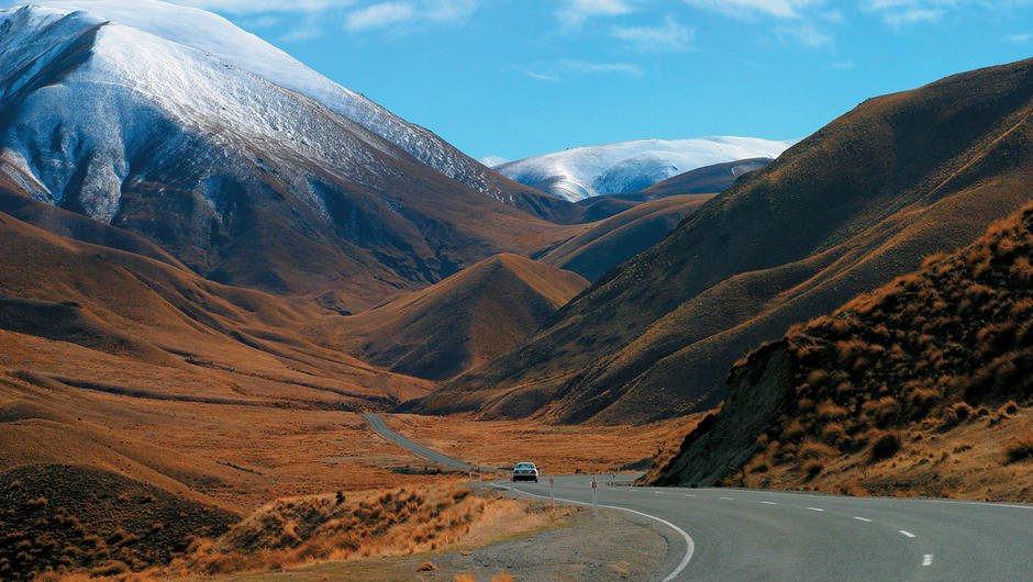 lindis-pass 8 estradas da Nova Zelândia que você deve conhecer