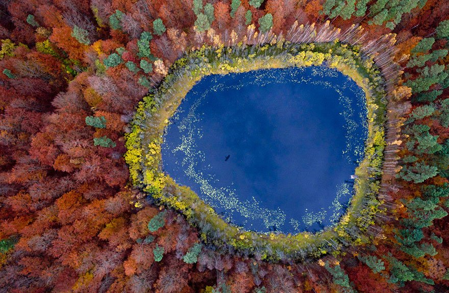 polonia-lake-pomerania-fotografia-aerea