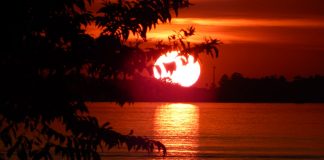 Museu Iberê Camargo e por do sol no Guaíba