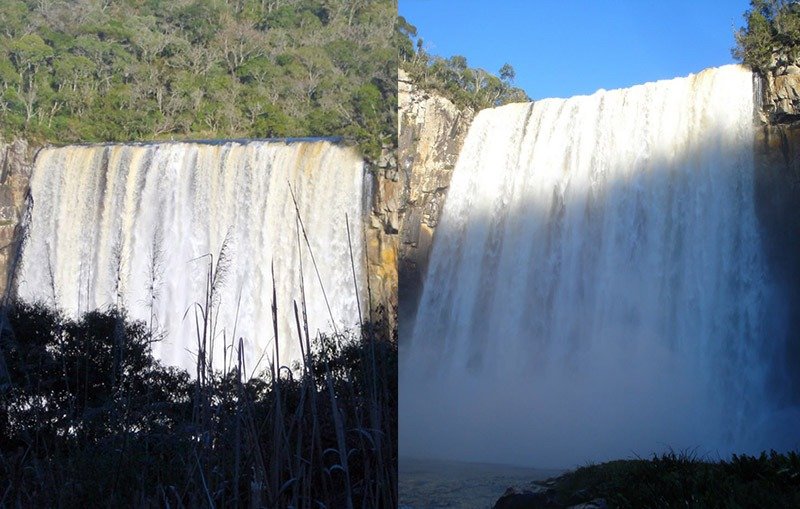 Cachoeira Rio dos Pardos cheia matos costa