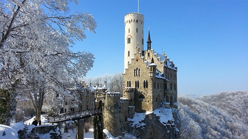 castelos na europa alemanha Liechtenstein
